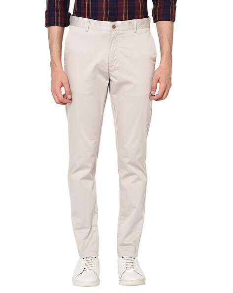 Cigarette trousers - Light beige - Ladies | H&M