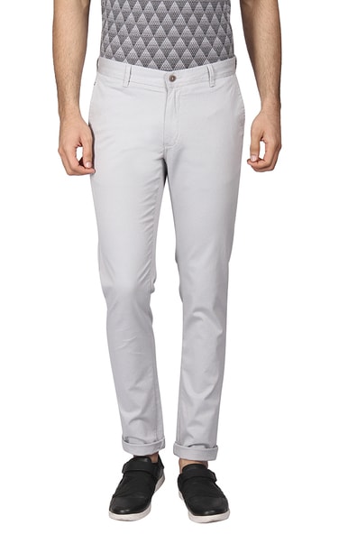 Buy White Trousers & Pants for Men by BLACKBERRYS Online | Ajio.com