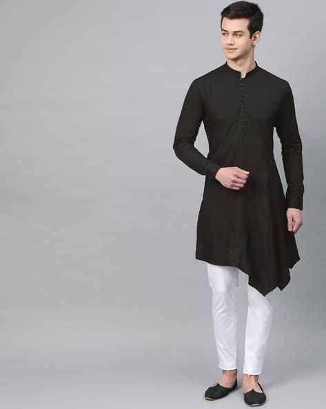 asymmetrical kurta men