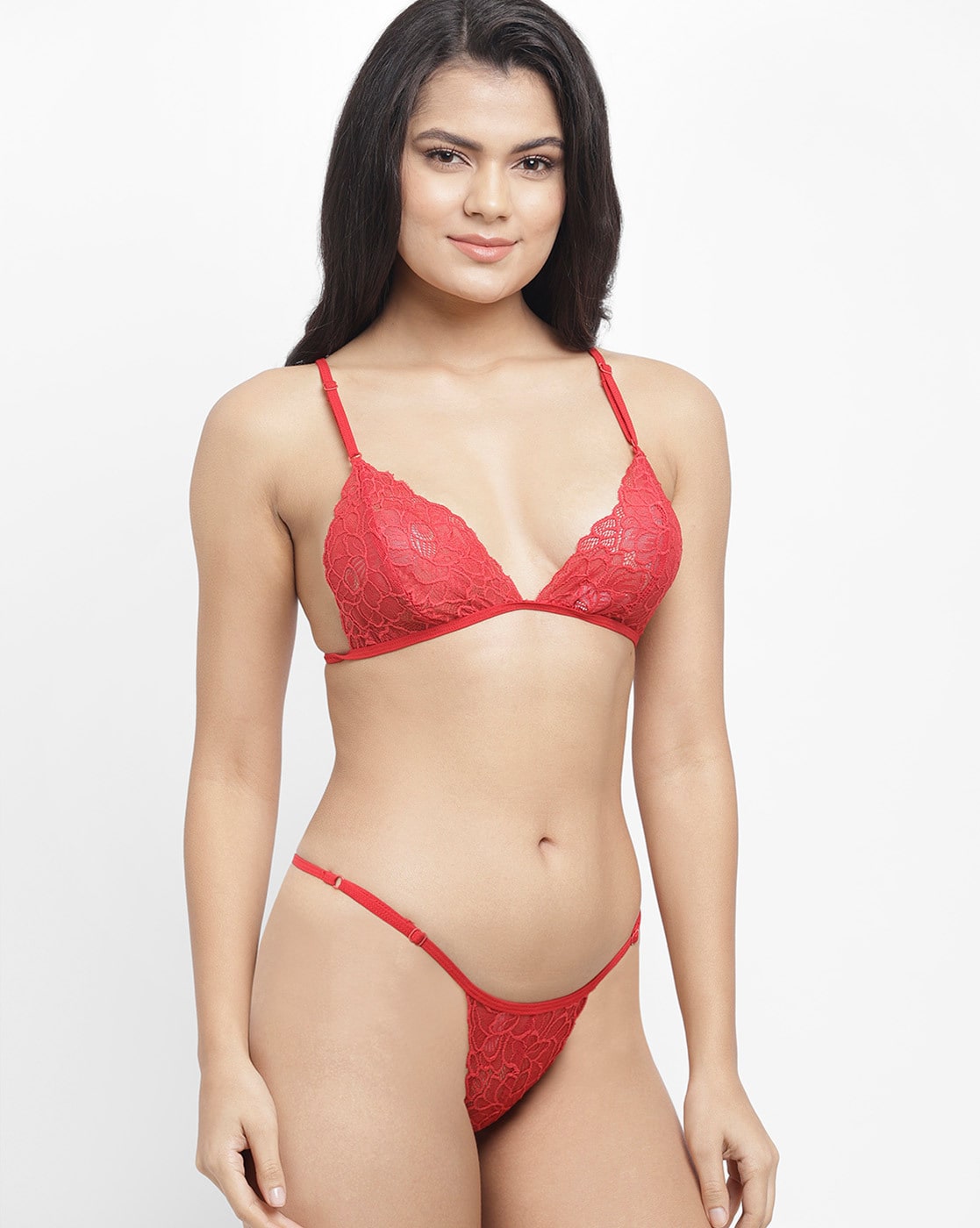 Buy Red Lingerie Sets for Women by N-Gal Online