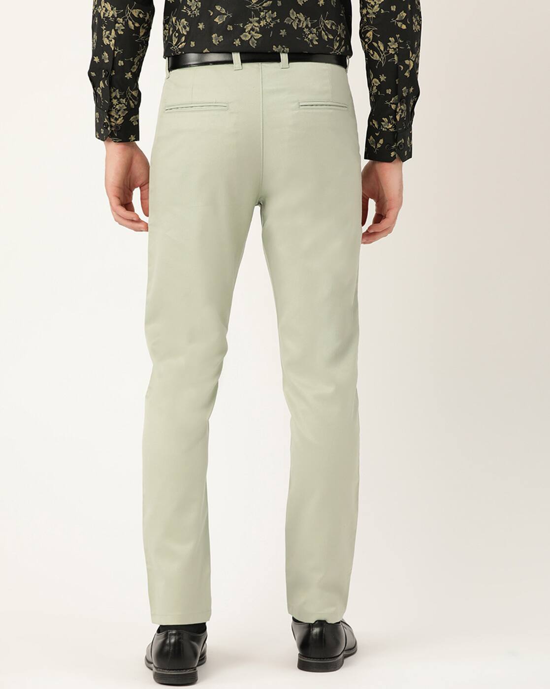Pista Green Trousers \u0026 Pants for Men 