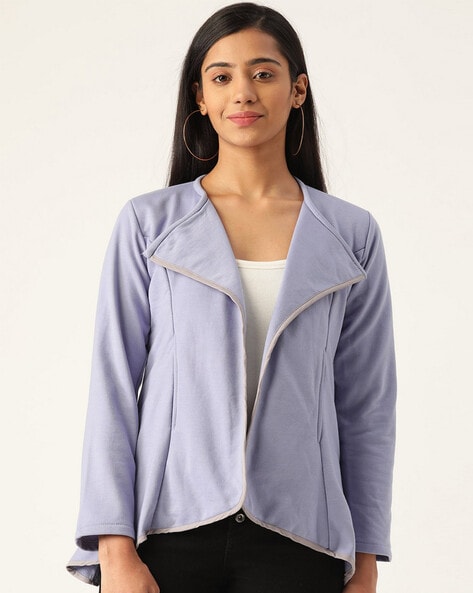 Buy Purple Jackets & Coats for Women by Belle Fille Online