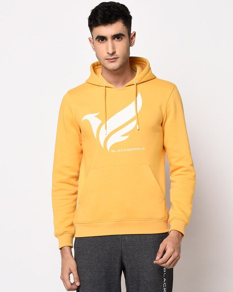Buy Yellow Sweatshirt & Hoodies for Men by BLACKBERRYS Online