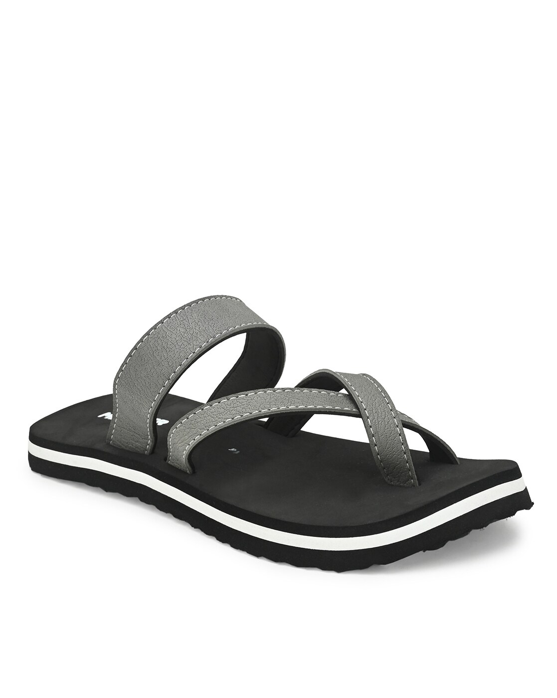 Buy Grey Flip Flop Slippers for Men by MENGLER Online Ajio