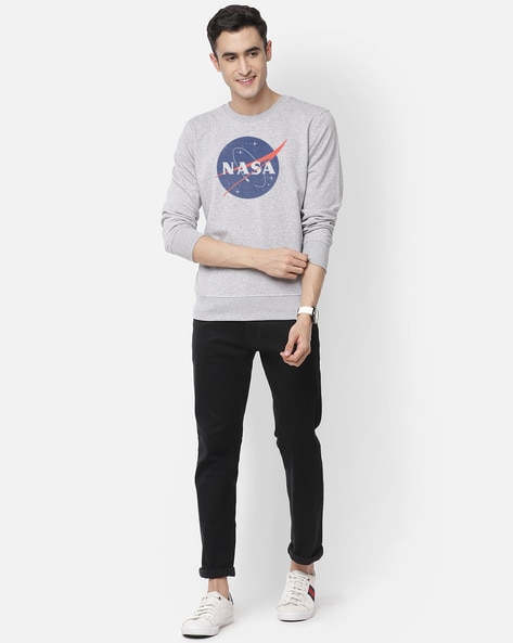 Grey on sale nasa sweatshirt