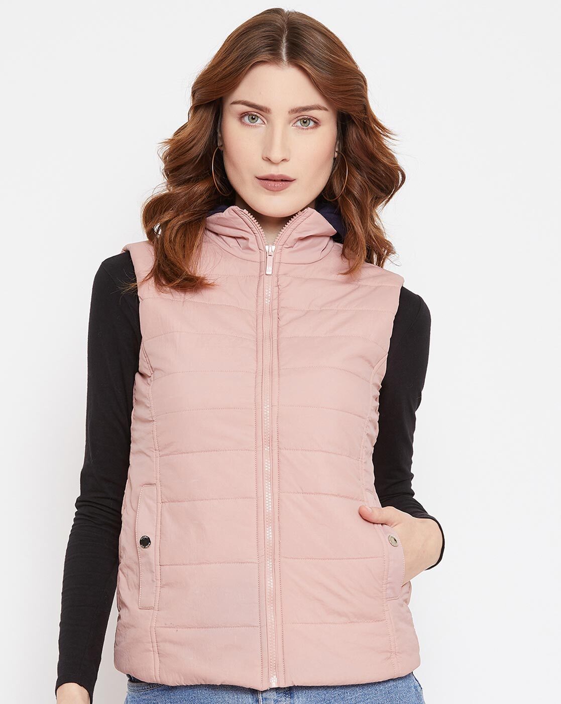 Octave Sleeveless Solid Women Jacket - Buy Octave Sleeveless Solid Women  Jacket Online at Best Prices in India | Flipkart.com