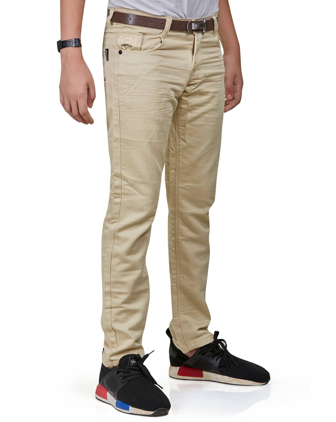 Cream Trousers \u0026 Pants for Boys 