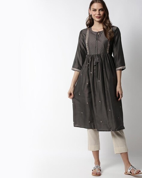 ajio dresses kurti