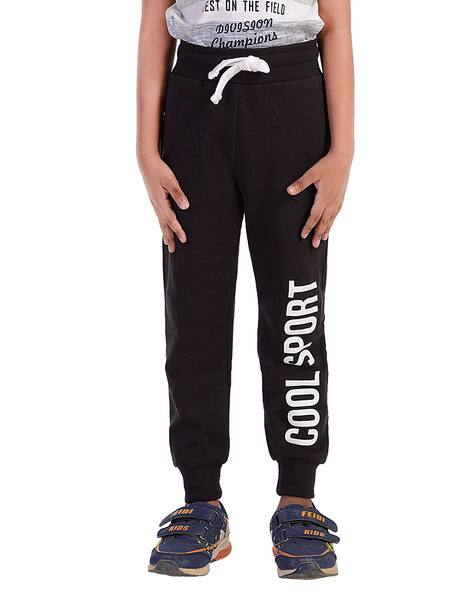 cool black joggers