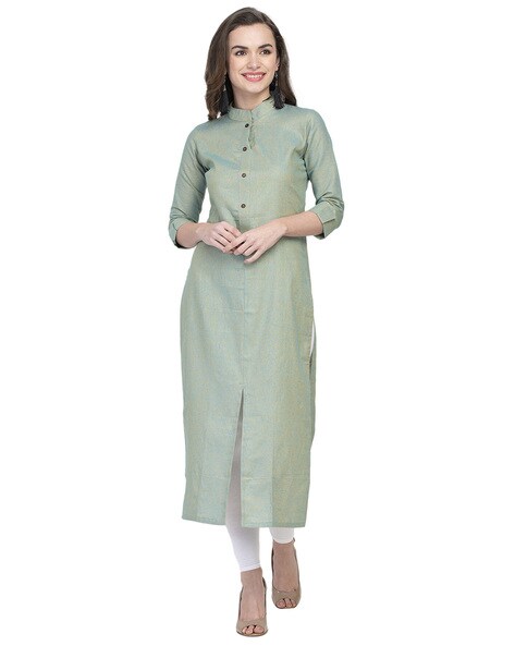 Buy Green Kurtis & Tunics for Women by Indya Online | Ajio.com