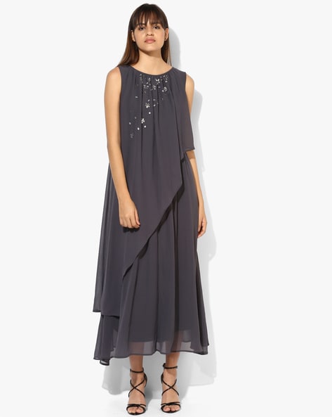 Buy Grey Dresses for Women by LA LOFT Online Ajio