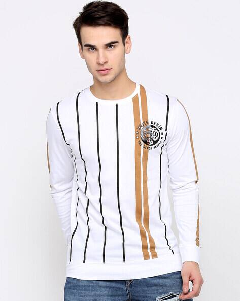 Buy White Tshirts for Men by MANIAC 