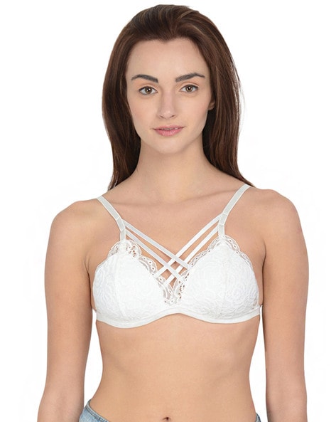 Buy White Bras for Women by Prettybold Online