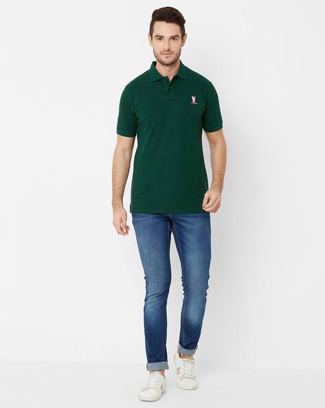 Buy Green Tshirts for Men by Los Polistas Online