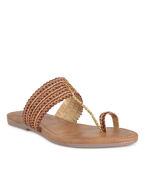 Women Resham Work Sandals 321 at Rs 140/pair in Jaipur | ID: 3761727533