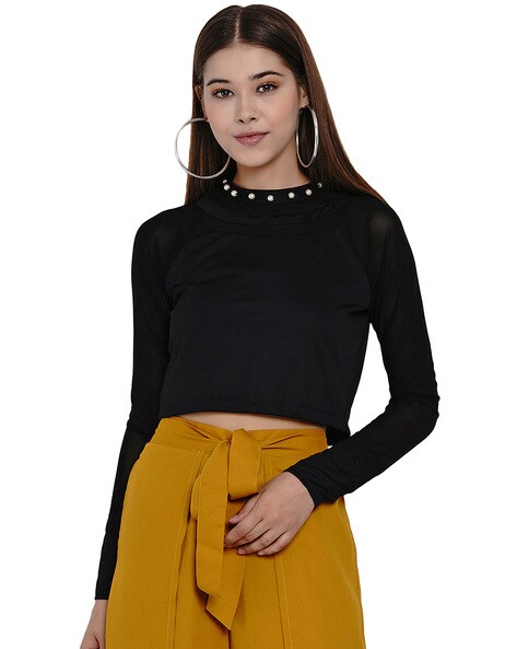 Buy Black Tops for Women by TEXCO Online