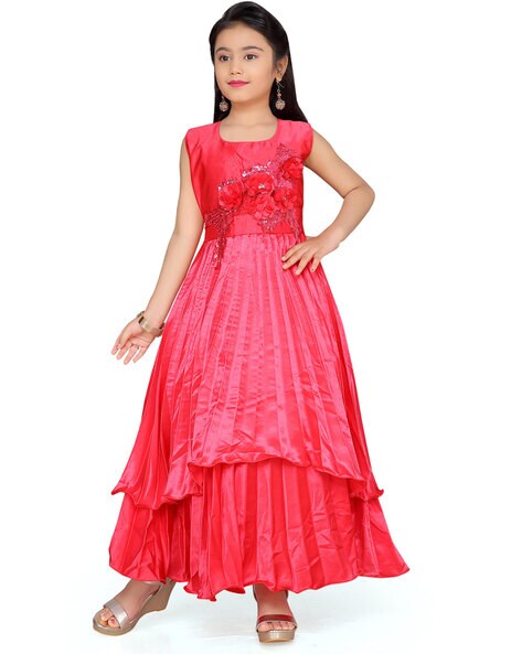 Buy Red Dresses  Frocks for Girls by AARIKA GIRLS ETHNIC Online  Ajiocom