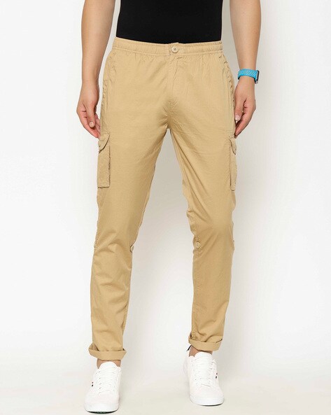 Buy Khaki Trousers  Pants for Men by HENCE Online  Ajiocom