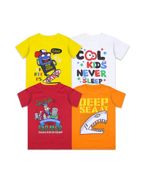 pack of 4 t shirts