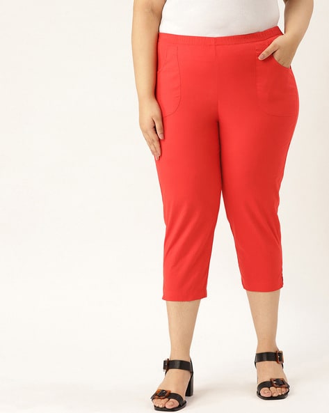 Red Capris Women's Pants & Trousers - Macy's