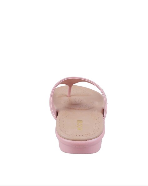 Buy Pink Flat Sandals for Women by Mochi Online