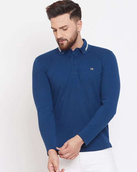 Buy OKANE Regular Fit Spread Collar Ful Online | Ajio.com