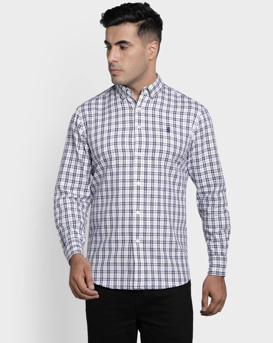 Buy Navy Shirts for Men by RED TAPE 