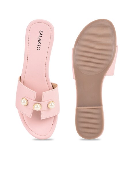 Synthetic Flat Sandals