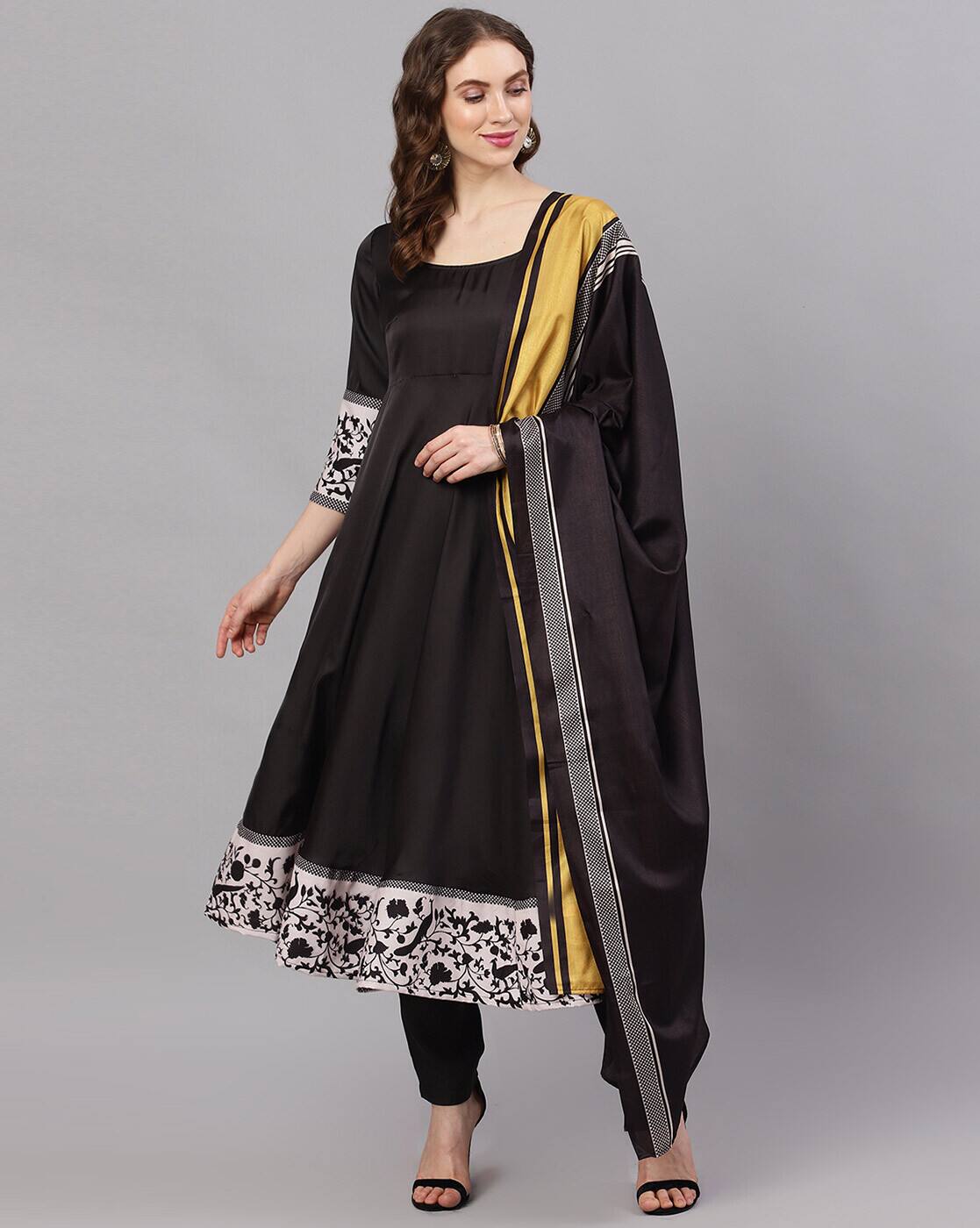 ajio anarkali suits