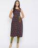 Abstract Print A-line Kurta Abstract Print A-line Kurta