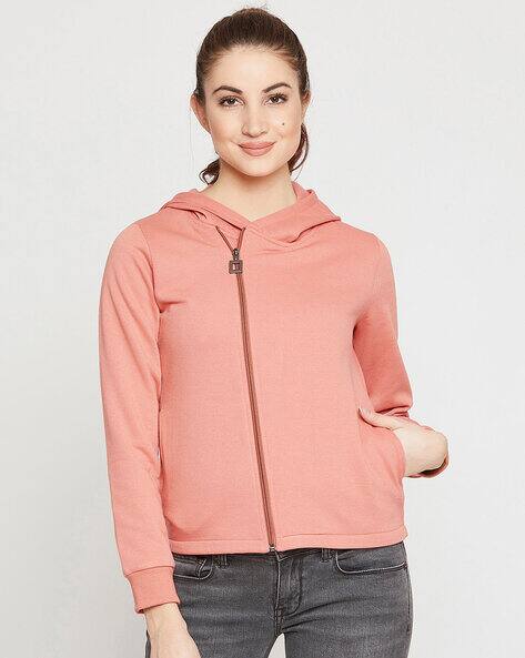 peach sweatshirt women