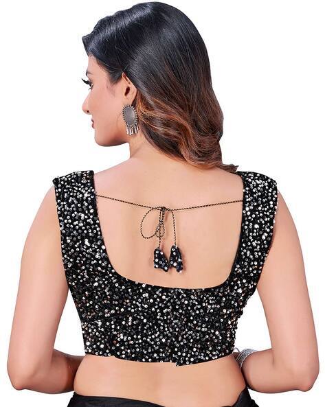 Black chamki blouse Clearance