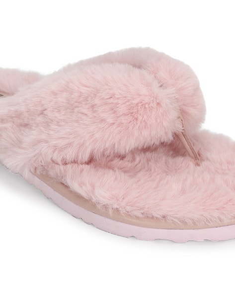 Fur on sale slippers online