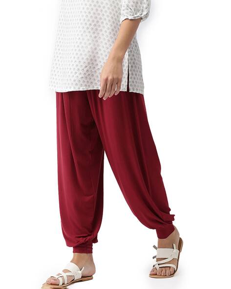 Maroon Salwars \u0026 Churidars for Women 