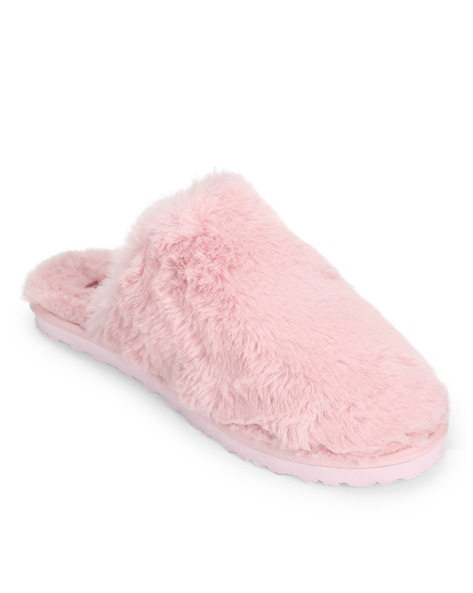  Fluffy Pink Slippers