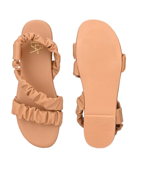 Zebba Open Toe Slip-On Sandals