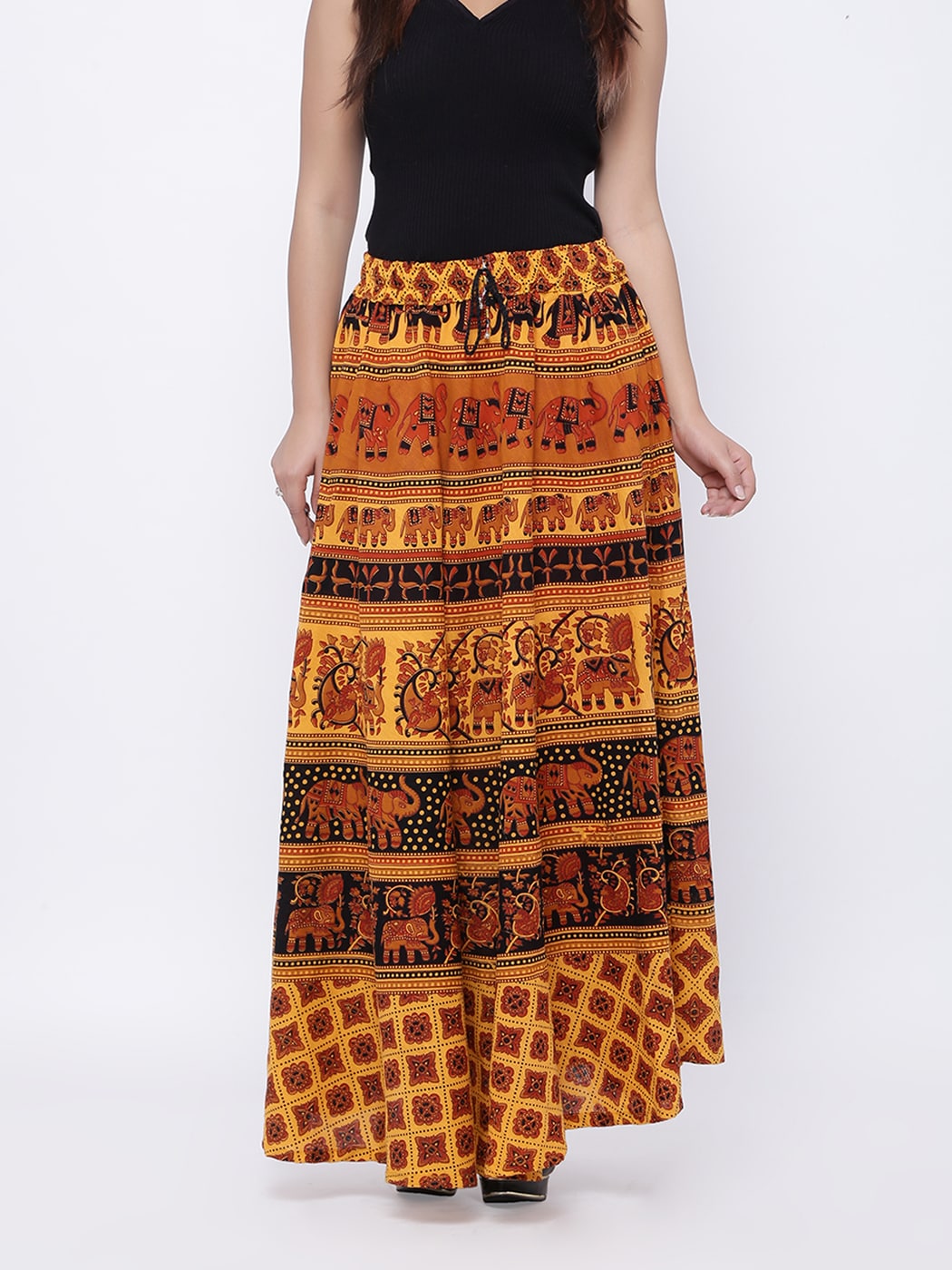 Zara Surmeni Vynil Skirt and oversized tshirt