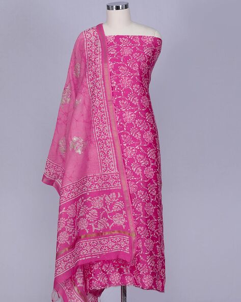 Buy Blue Dress Material for Women by RAHI FASHION Online | Ajio.com