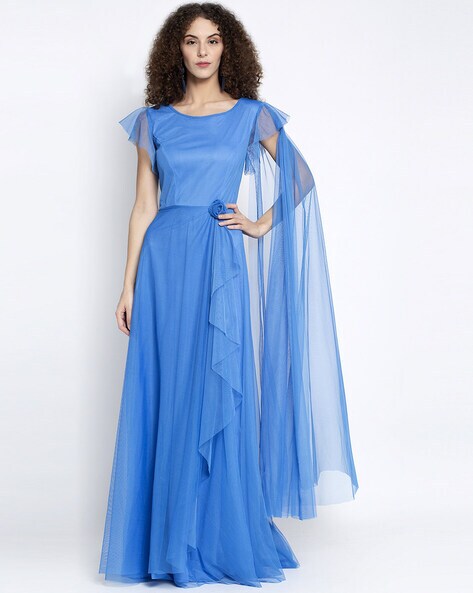 Buy Blue Dresses for Women by Just Wow ...