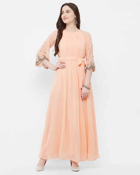 ajio gown dress