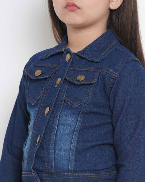 Jeans jacket for outlet girls price