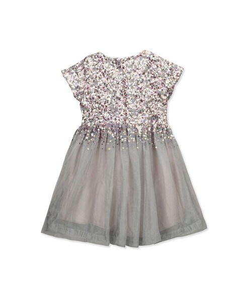 dress with glitter