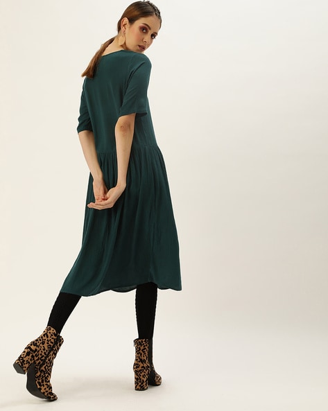 Buy Blue Dresses & Gowns for Women by ALOFI Online | Ajio.com