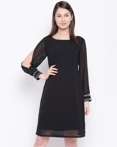 wallis flute sleeve dress