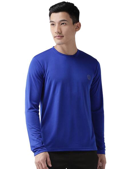 Blue Tshirts for Men by Chkokko Online 