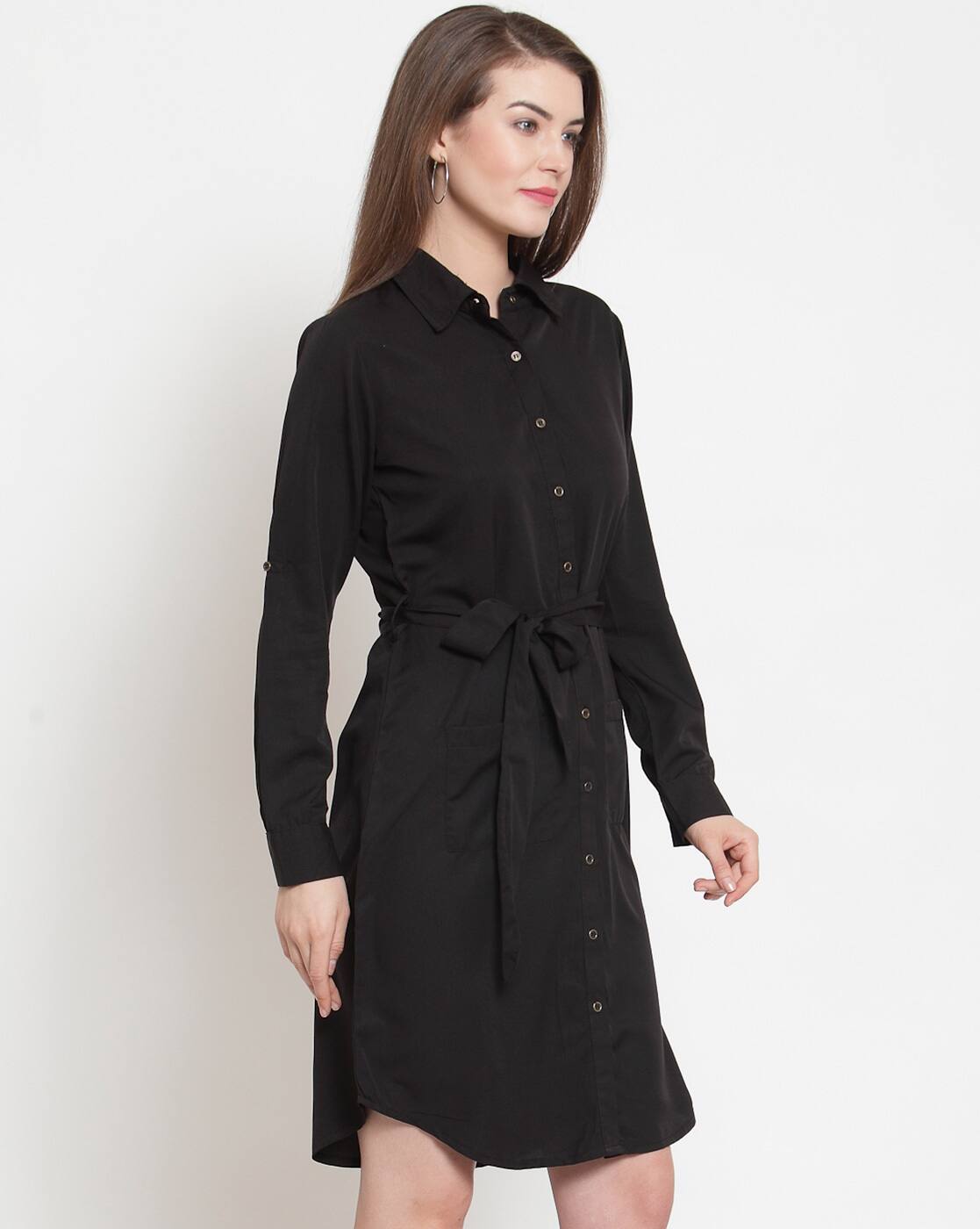 Buy Black Dresses for Women by COLOR COCKTAIL Online | Ajio.com