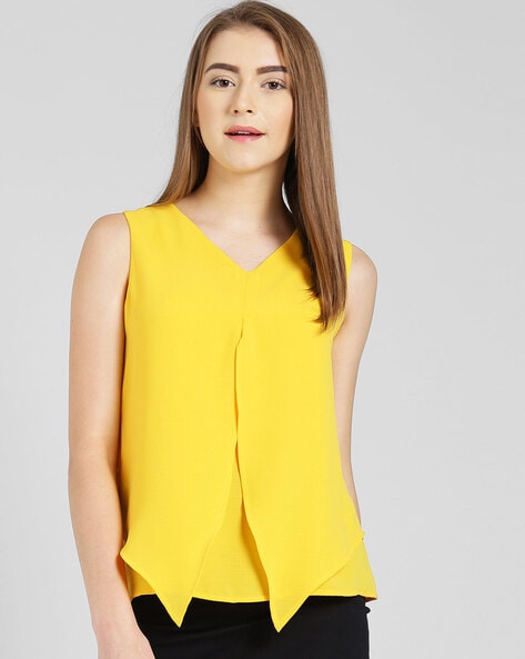 zink london yellow top