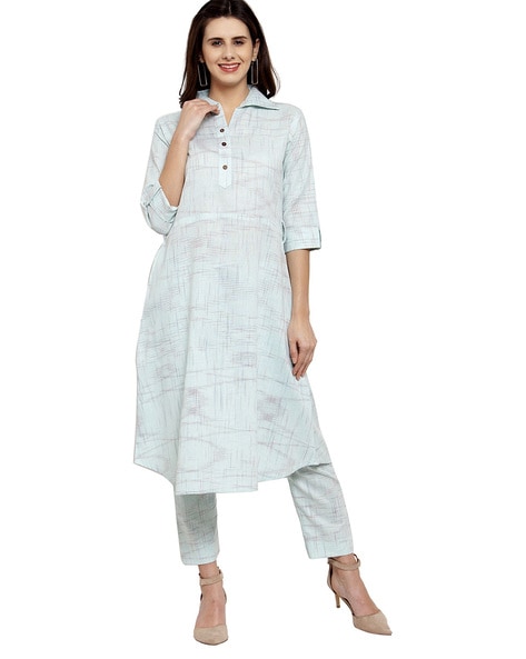 Printed Kurta-Suit Set Price in India