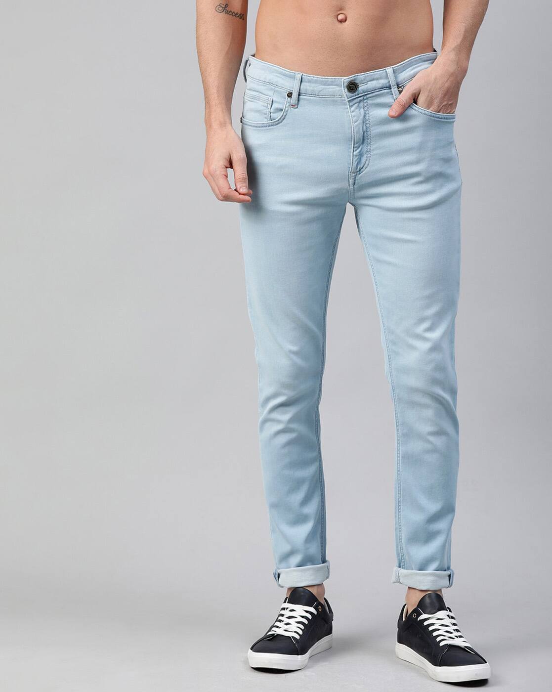 Buy Blue Jeans for Men by THE BEAR HOUSE Online | Ajio.com