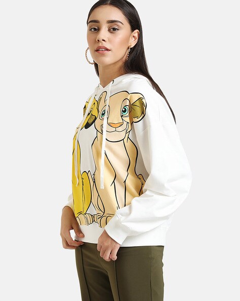 Buy White Sweatshirt & Hoodies for Women by Kazo Online Buy White Sweatshirt & Hoodies for Women by Kazo Online